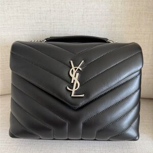 YSL small Loulou Shoulder Bag in Quilted Leather